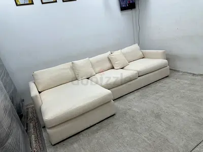 Excellent condition crate&barrel lshape sofa