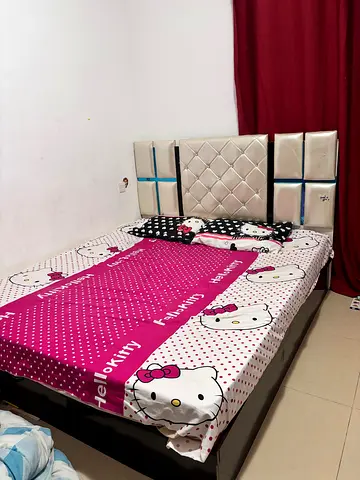 King size Bed with Mattress used