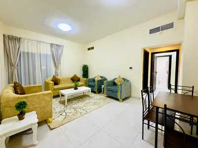 1BHK for monthly rent | Ajman - Al Nuaimiya 2 | Includes bills and internet - Book now ✅ The apartment is fully furnished and ready to move in!