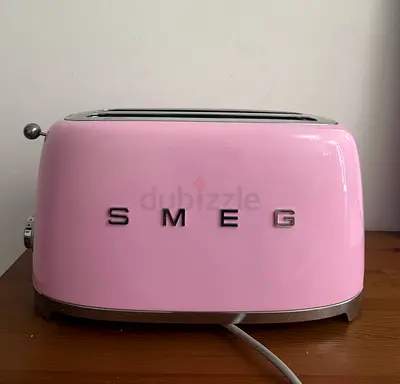 Smeg 4-Slice Toaster in Pink