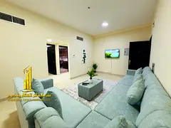 Luxury one-bedroom apartment with a balcony and open views. Ajman, Al Rawda. Fully furnished, availa