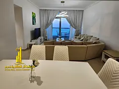 Sea View | Furnished Two-Bedroom Apartment | Corniche Residence Towers | Monthly Rent | Includes Bil