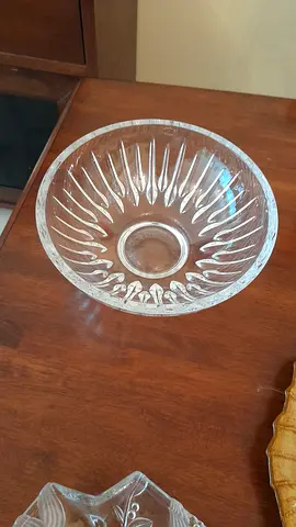 Large Crystal Desert Bowls X1