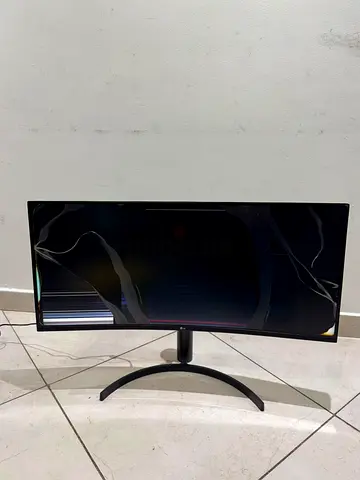 Broken LG Ultrawide Curved Monitor 35 Inch 35WN75C