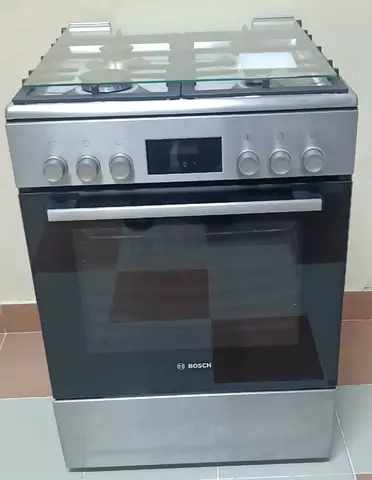 Bosch top gas oven electric 4 burner 60 cm