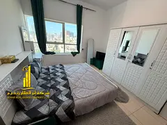 Studio with sea view balcony, Fully furnished new, very elegant furniture, including all bills, with