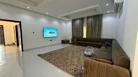 Villa for sale in Al Muwaihat 1, behind Nesto, 5000 sq m, at a special price including electricity, 