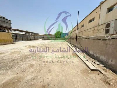 15,000 sqft yard for annual rent in Industrial 5 with office, workers accommodation, prime location and suitable for various activities