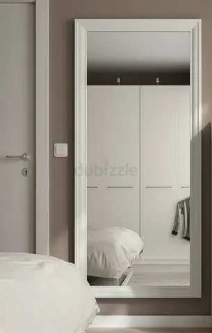White full length mirror