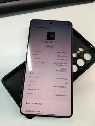 Samsung s26 ultra 256Gb Tdra