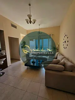 Outstanding Unfurnished One Bedroom Apartment Sale in Al Ameerah Fortunes Tower C1 Ajman Spanning 90