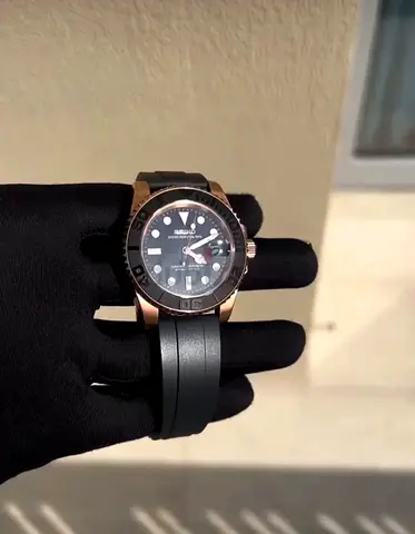 Seiko Mod - Rolex Yatchmaster 40 - Rose Gold