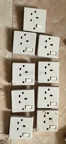 Used Electrical Switches & Socket Outlets – Bulk Lot
