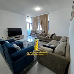 ✨ Luxurious spacious 3-bedroom apartment for monthly rent in Al Rashidiya 2, opposite Ladies Park
