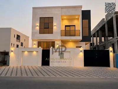 🏡 Luxurious villa for sale with an elegant design, including electricity, water, air conditioning,