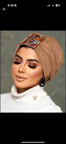 Turban Hat with calligraphy