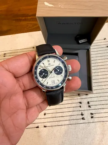 Hamilton Intramatic Chronograph - Panda Dial - 40mm