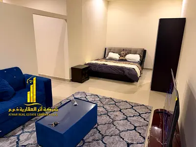 استديو مفروش | للايجار الشهري | عجمان - الروضة 2 - شارع الشيخ عمار | شامل الفواتير و الإنترنت ✅ الشقة جاهزة للسكن الأن !