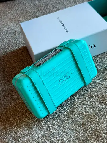 RIMOWA × TIFFANY & CO. Jewelry Personal case polycarbonate Tiffany Blue LTD NEW