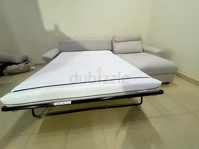 Top Quality ikea lidhult L shape sofa bed with mattress