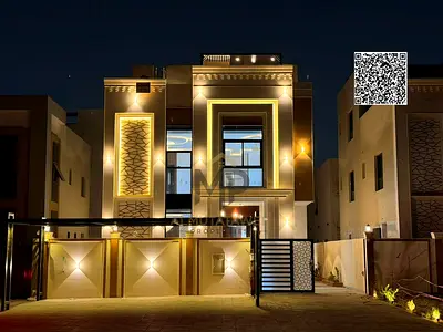 فيلا من طابقين مع تراس على السطح، 6 غرف نوم رئيسية، تشطيب على طراز الفندق، رسوم التسجيل متضمنة، ملكية حرة.