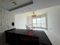 One-bedroom apartment with open view, free AC, gym and pool. Prime, lively location near all service