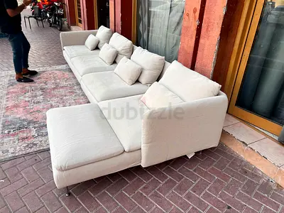 4__ Seater IKEA Sodhremn L Shape Sofa Beige