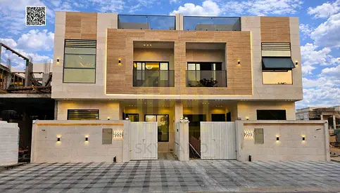 طابقين وروف_شامل رسوم التسجيل_قابل للتفاوض_تملك حر