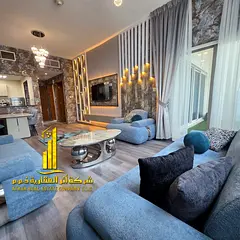First occupancy, luxurious and elegant one-bedroom apartment, fully furnished with brand new, high-e