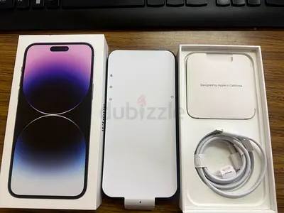 iPhone 14 Pro Max (boxed) with original cable - good condition