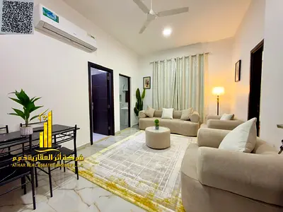 🏡 أفخم  وارقى شقة غرفة وصالة للإيجار الشهري في الراشدية 3 بجانب مول سيف اند مارك وبالقرب من كورنيش عجمان ✨ 🔹 مفروشة بالكامل – شامل الفواتير والإنترن