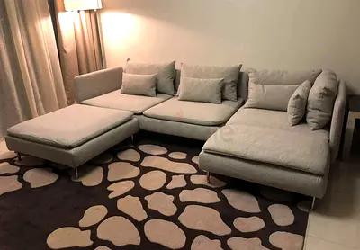Selling IKEA Sodhremn Corner L Shape Sofa Beige without ottoman
