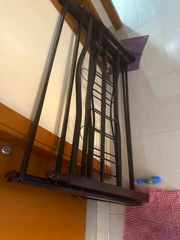 King size steel bed frame