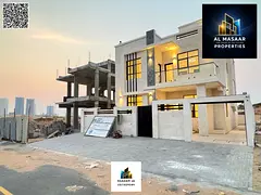 Two-storey villa on two front and back streets, next to Al-Hilo Police Station and Azha Compound. Gr