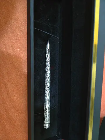 Silver pen for sale
