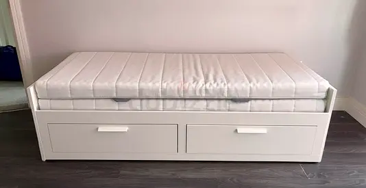 Ikea Brimniss Day bed with mattress available in perfect condition