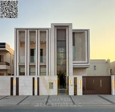 🏠 فيلا عائلية فاخرة في العالية عجمان | مساحات واسعة وخصوصية عالية بسعر شامل المكيفات
