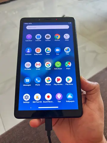 Lenovo Silver Tablet - Good Working Condition