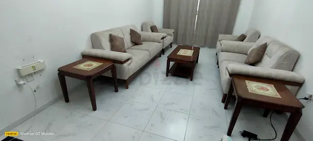 sofa set 7 seats with 3 tables