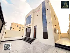 Villa for sale in Ajman, personal finishing, four master rooms, central air conditioning