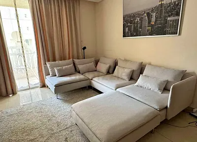 Like a brand new condition ikea soderhamn l Shape Sofa beige without footstool