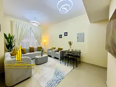 Furnished one-bedroom apartment | Ajman - Al Nuaimiya area | Al Ittihad Street | Includes bills and
