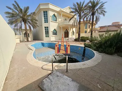 New Renovated | 5BR | Private Swimming Pool | Big Garden | 3 Master | 2 Big Hall+Majlis | 2 Kithen | Balcony | Outside 1 BR With Kithen & Washroom