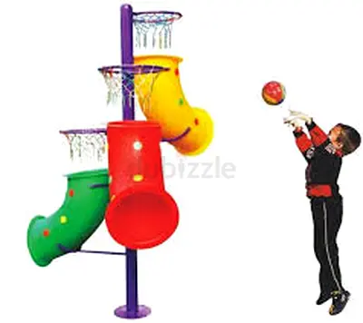 Kids Multi-Level Basketball Toss Tower - Indoor/Outdoor Play
