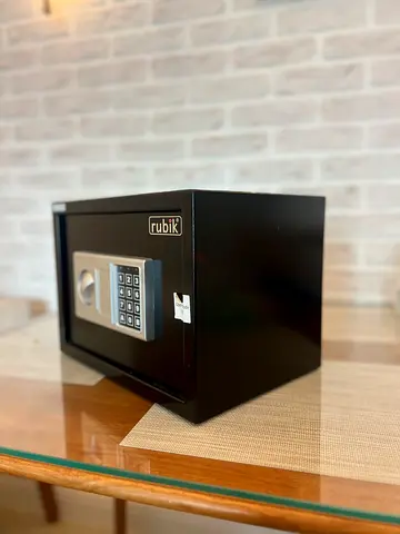 Rubik Electronic Home Safe - Compact Steel Security Box