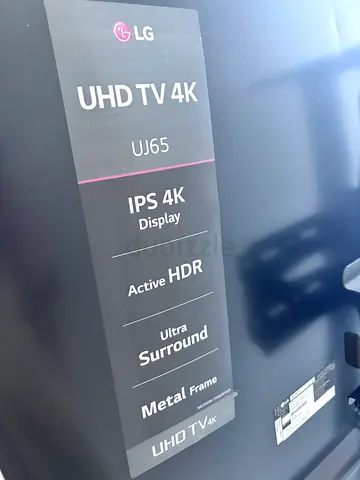 LG 4K UHD Smart TV (U65 series) - 55 inch