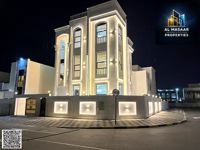 فيلا مودرن زاوية فاخرة – طابقين وروف مع مسبح خاص ومساحات واسعة جدًا، من المالك مباشرة، شامل رسوم التسجيل والتمليك والكهرباء والمياه والمكيفات (شامل كل