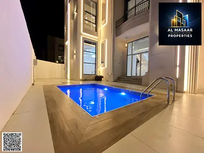Luxury modern corner villa – two floors and a roof with a private pool and very spacious areas, directly from the owner, including registration, owner
