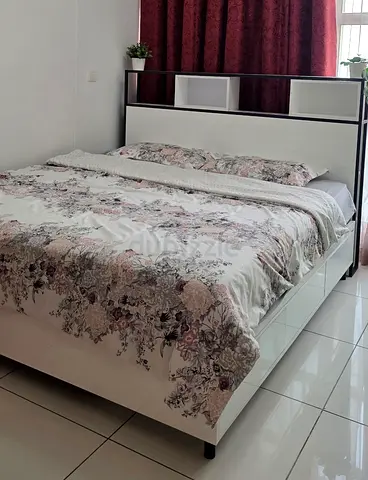 King Size Bed with Mattress - Home Centre