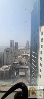 Annual apartment for rent in Al Taawun, Sharjah, on the main road with a sea view. 2 bedrooms, spaci